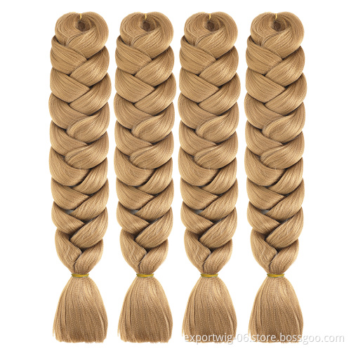 Synthetic Jumbo Braiding Extension 82 Inch 165G Braiding Hair Jumbo Wholesale Crochet Hair For Braiding Attachment Hair